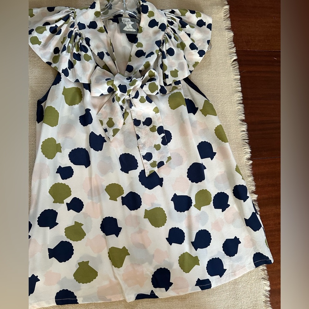 Anthropologie - Girls from Savoy Silk Blouse